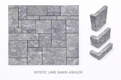 Mystic Lime Sawn Ashler
