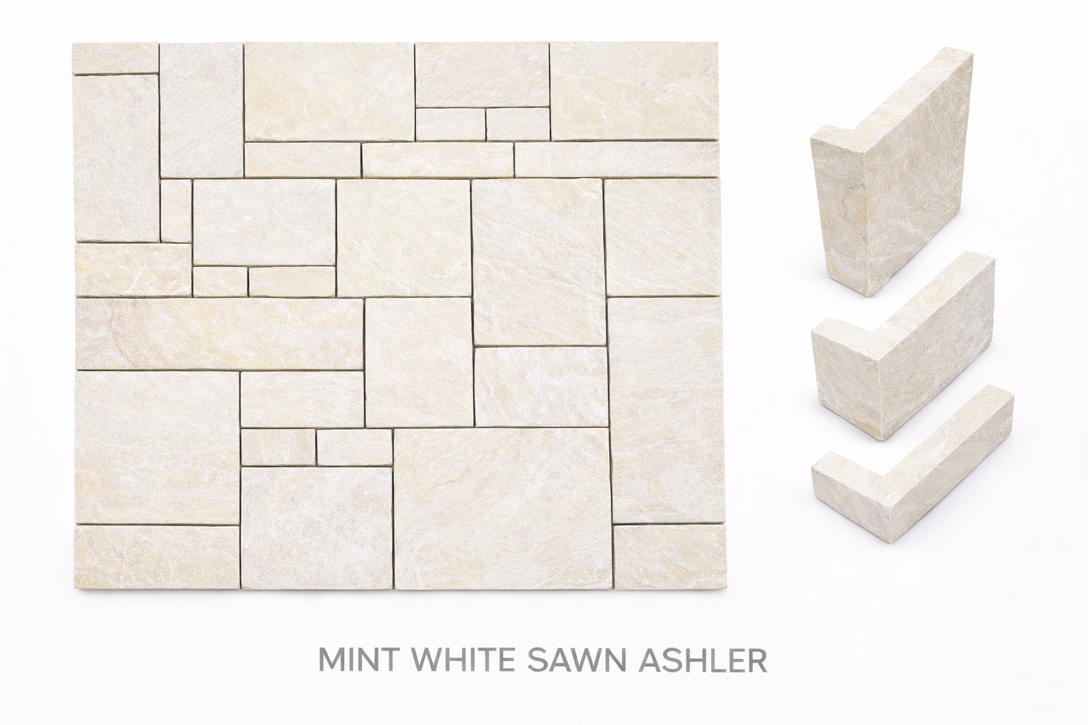 Mint White Sawn Ashler