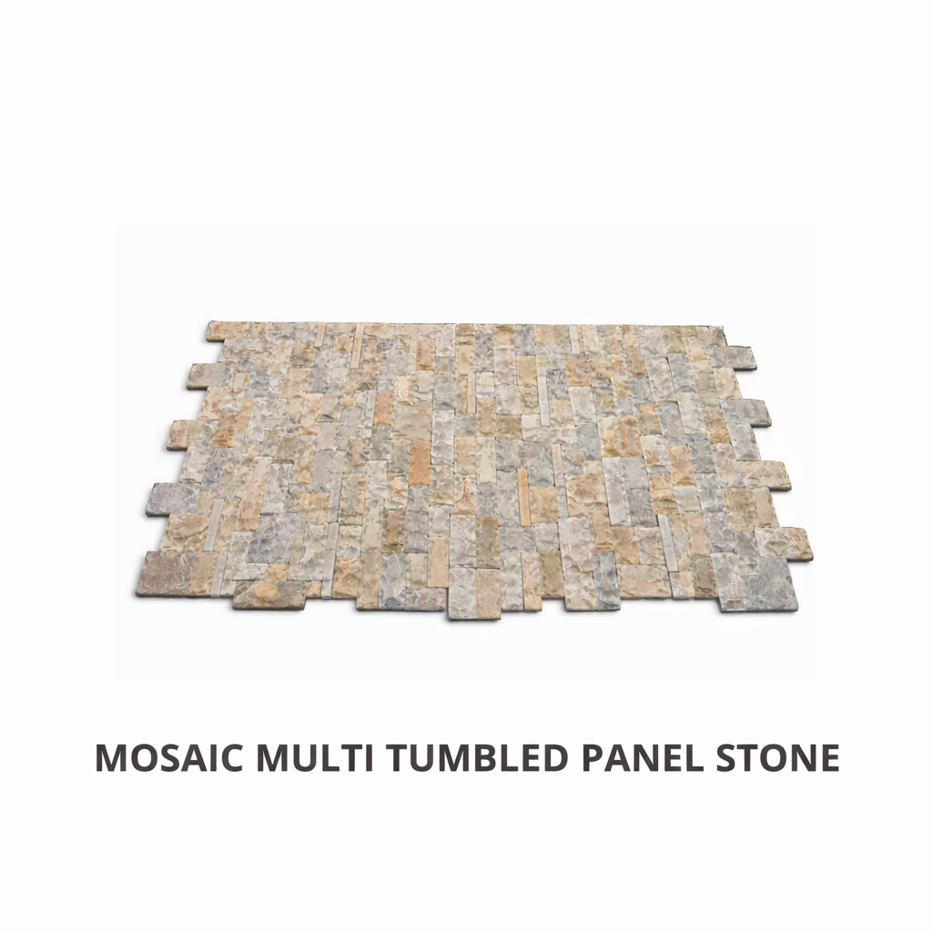 Mosaic Multi Tumbled Panel Stone