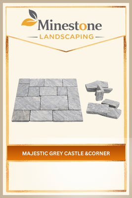 Majestic Grey Castle & corner