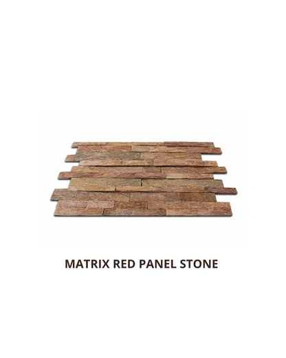 Matrix Red Panel Stone