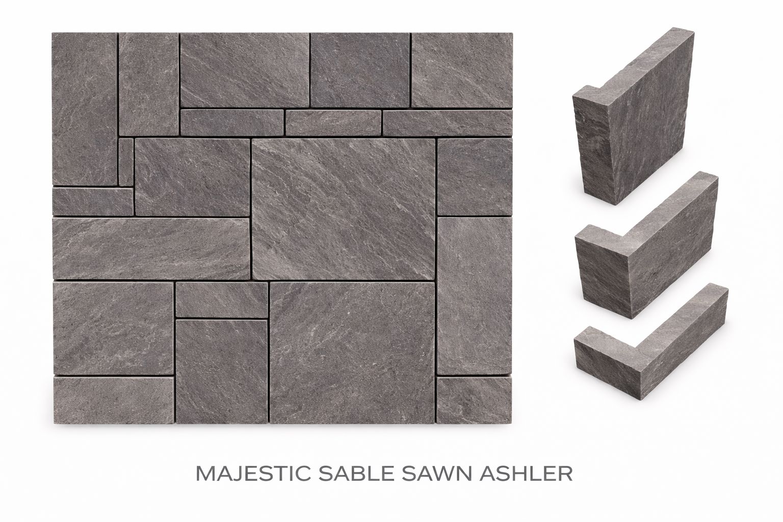Majestic Sable Sawn Ashler