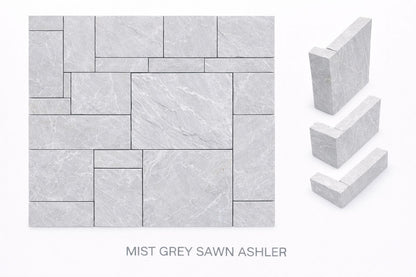 Mist Grey Sawn Ashler