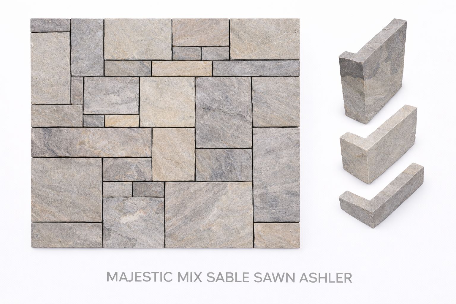 Majestic Mix Sable Sawn Ashler
