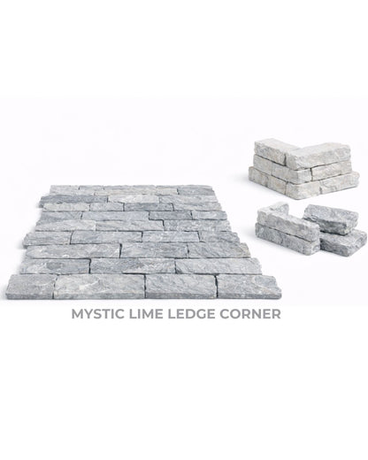 Mystic Lime Ledge Corner