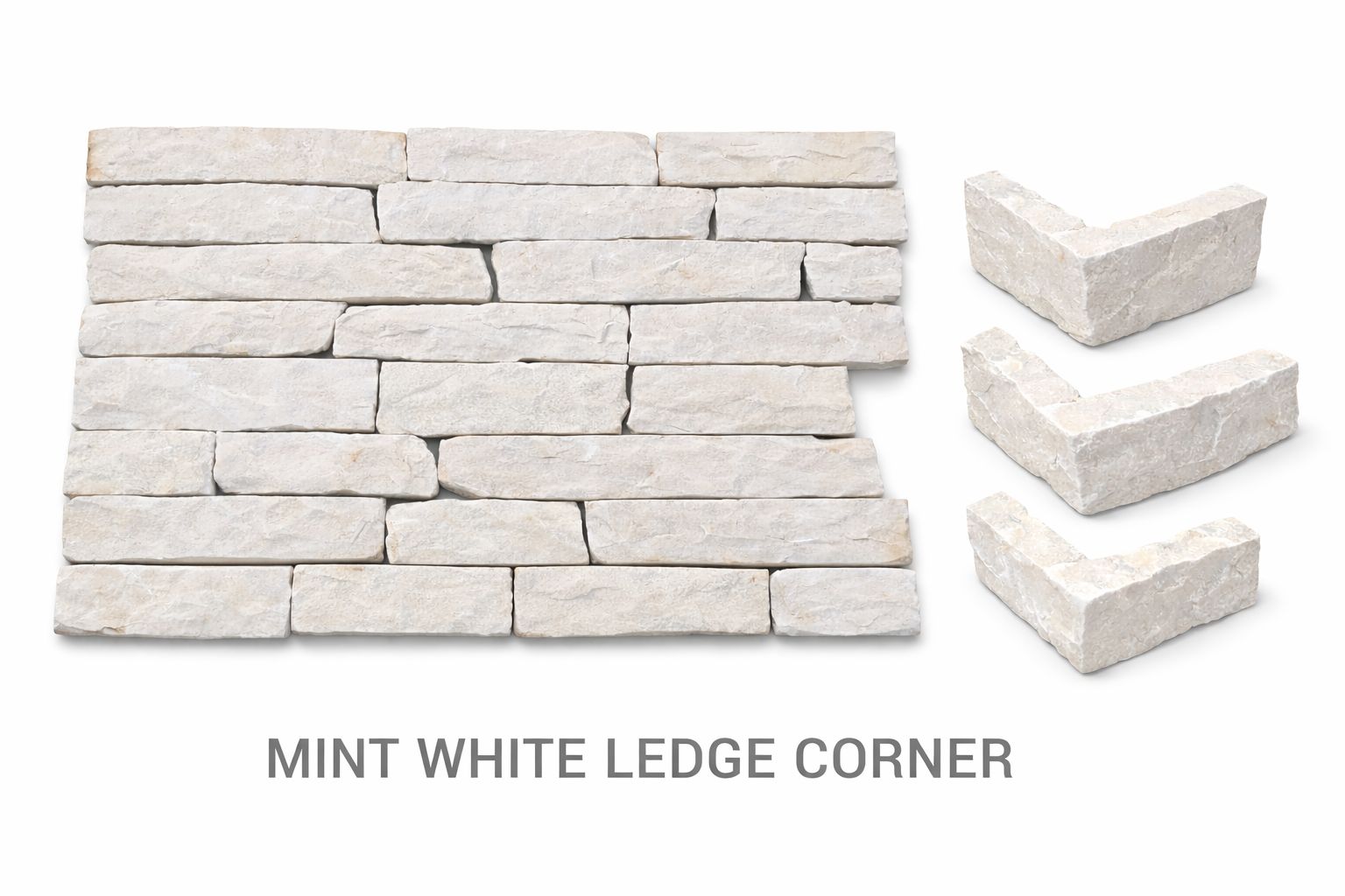 Mint White Ledge Corner