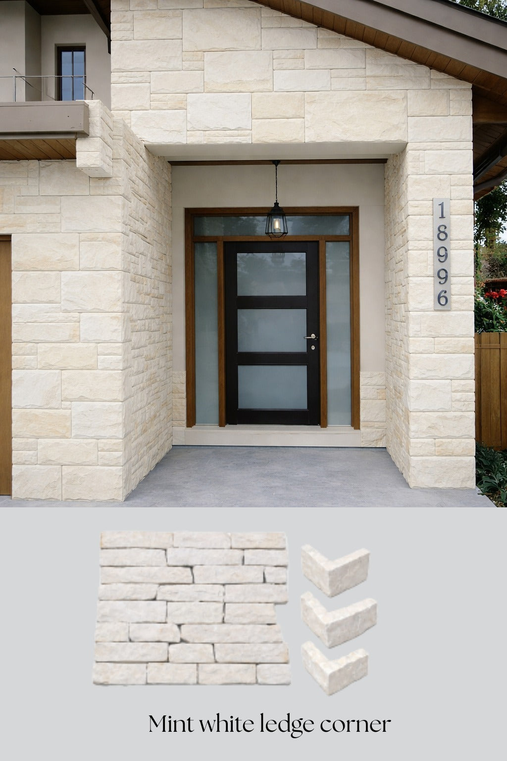 Mint White Ledge Corner