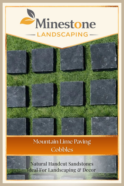 Mountain Lime Paving Cobbles – Natural Sandstone Outdoor Stone