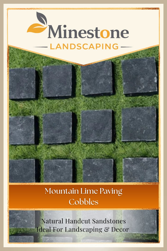 Mountain Lime Paving Cobbles – Natural Sandstone Outdoor Stone