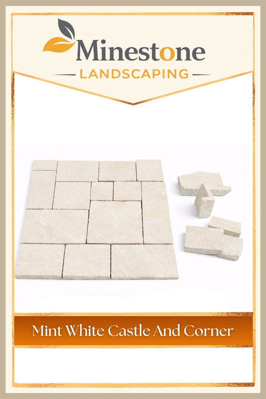 Mint White Castle And Corner