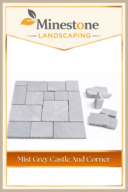 Mist Grey Castle And Corner