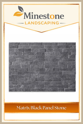 Matrix Black Panel Stone