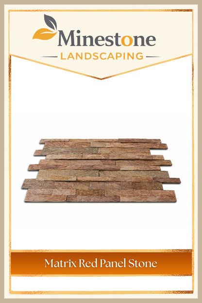 Matrix Red Panel Stone