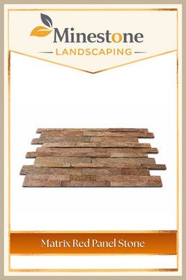 Matrix Red Panel Stone
