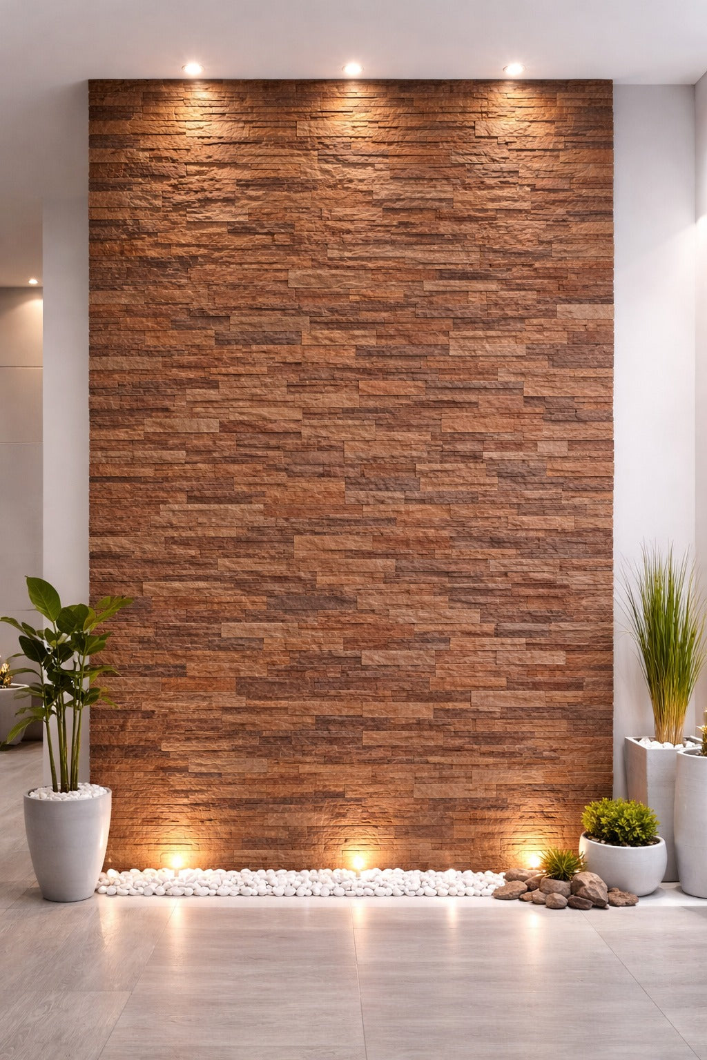 Matrix Red Panel Stone