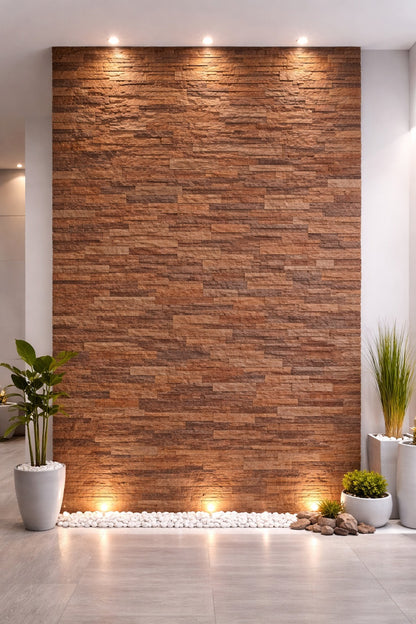 Matrix Red Panel Stone