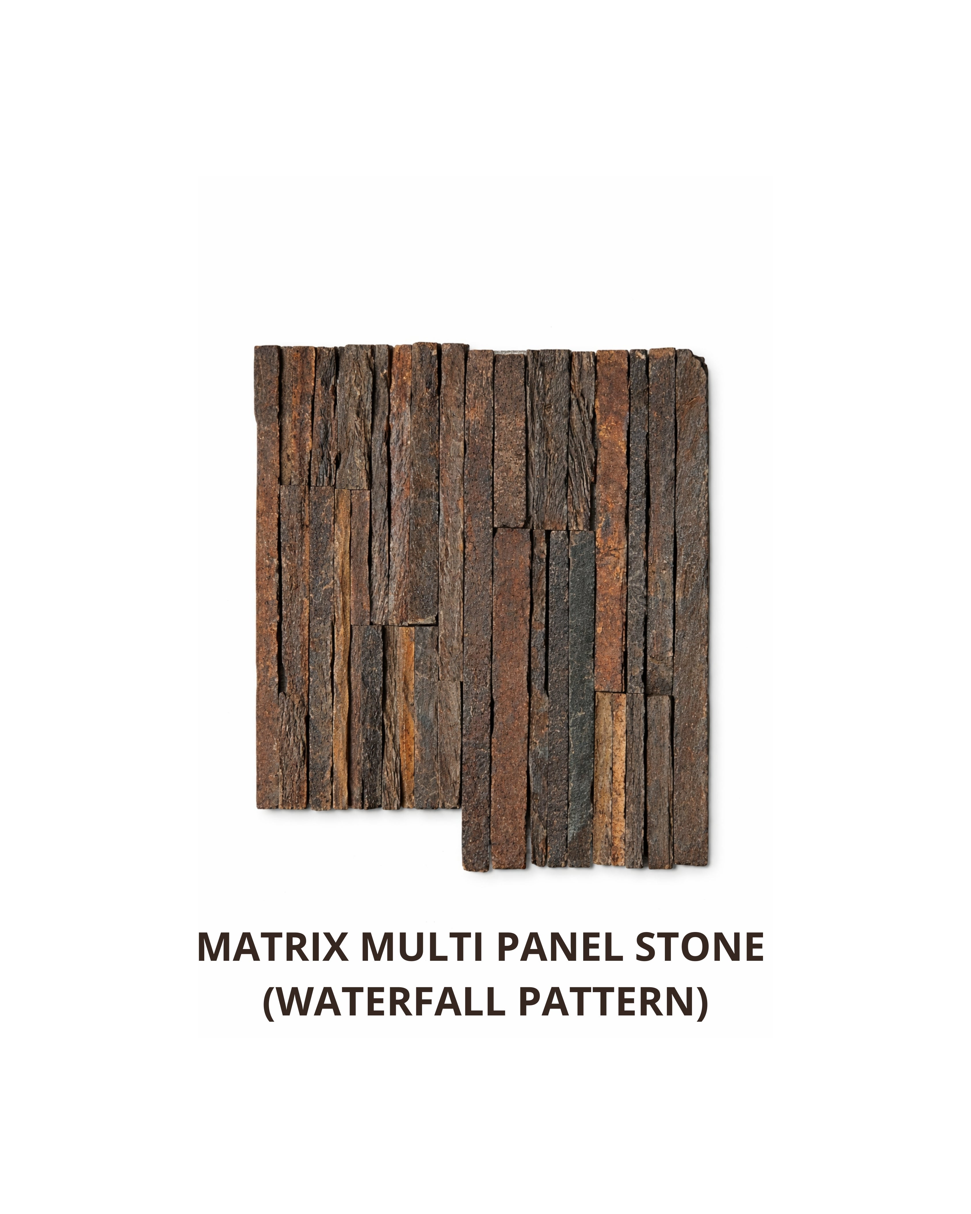 Matrix Multi Panel Stone – Waterfall Pattern