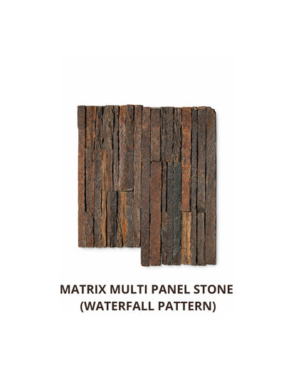 Matrix Multi Panel Stone – Waterfall Pattern
