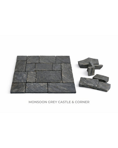 Monsoon Grey Castle & Corner